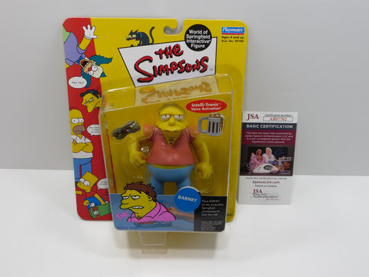 TONE RODRIGUEZ SIGNED SKETCHED Barney SIMPSONS FIGURINE JSA
