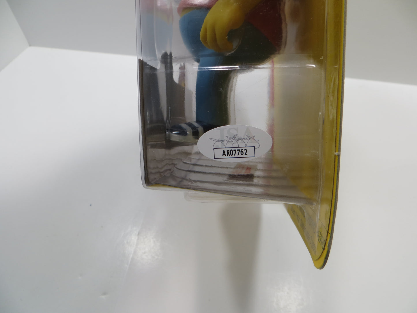 TONE RODRIGUEZ SIGNED SKETCHED Barney SIMPSONS FIGURINE JSA