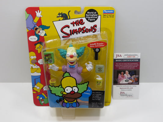 TONE RODRIGUEZ SIGNED SKETCHED Krusty the Clown SIMPSONS FIGURINE JSA