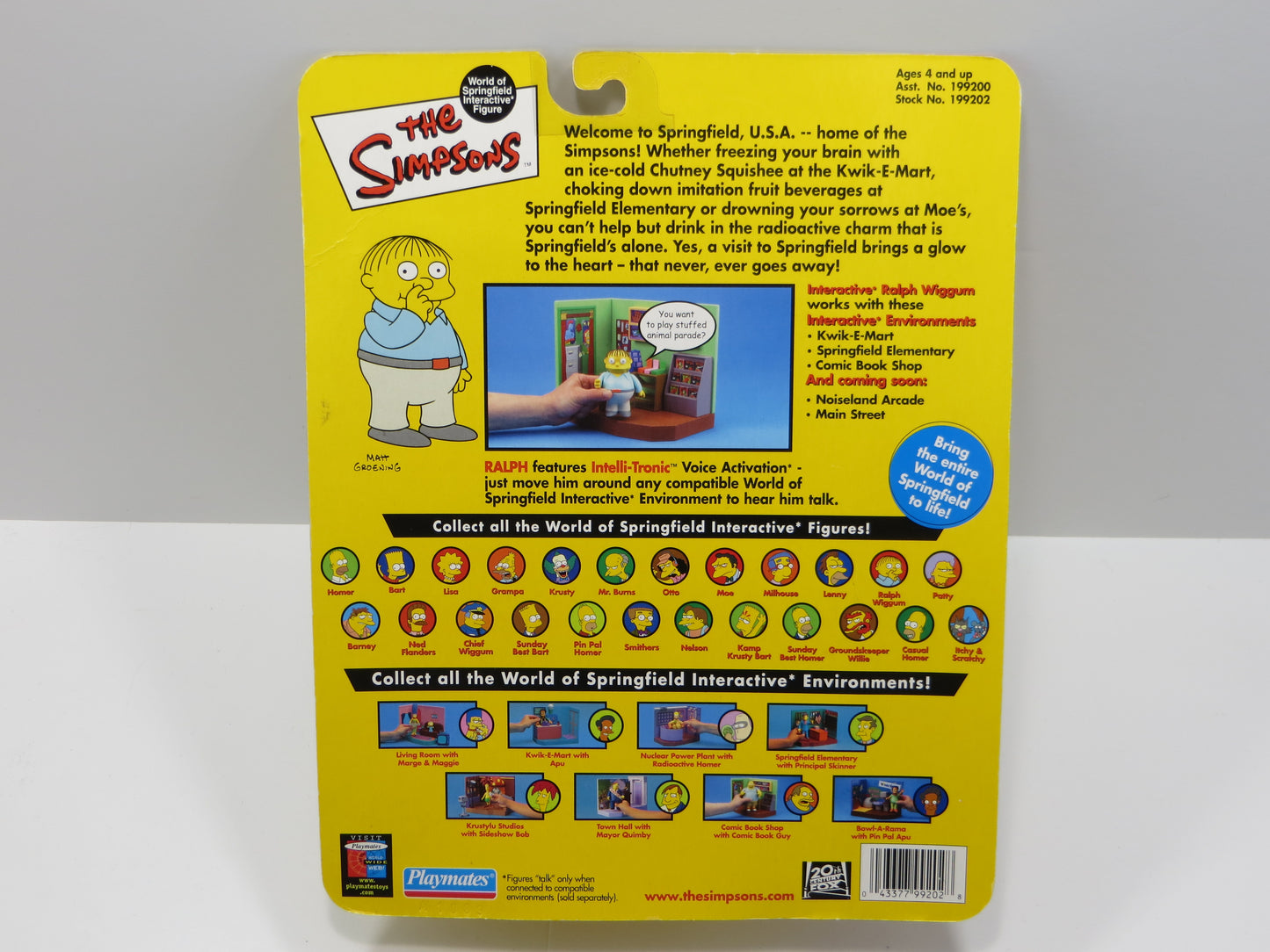 TONE RODRIGUEZ SIGNED SKETCHED Ralph Wiggum SIMPSONS FIGURINE JSA