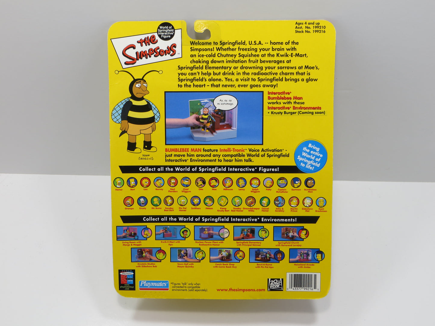 TONE RODRIGUEZ SIGNED SKETCHED Bubblebee Man SIMPSONS FIGURINE JSA