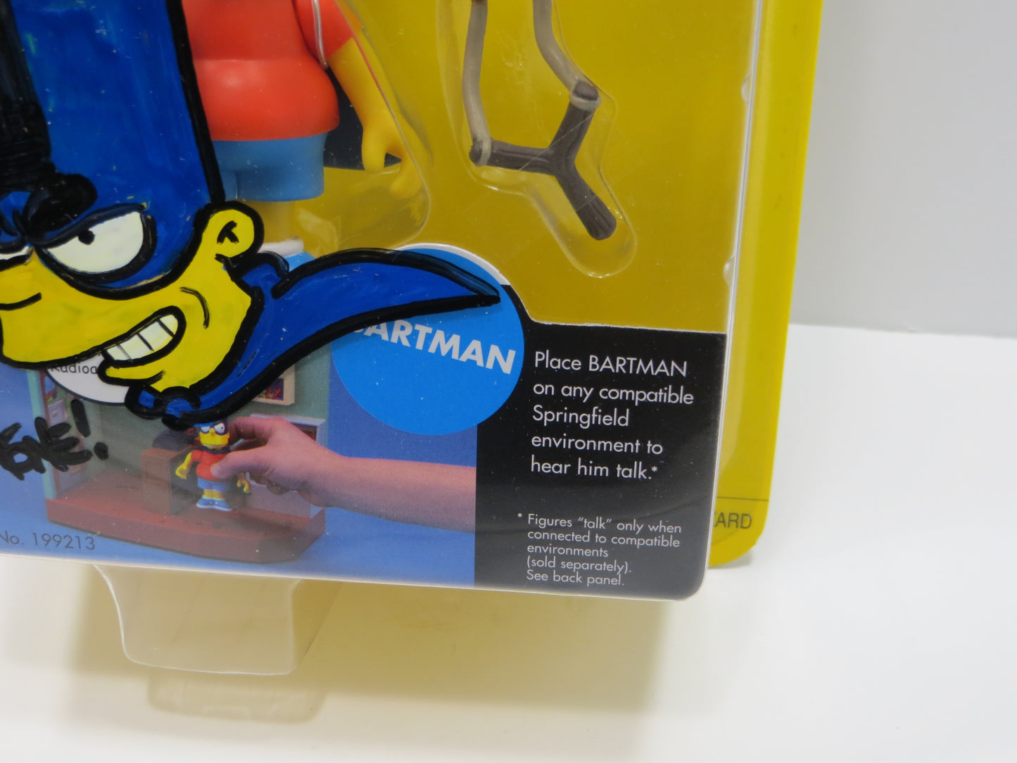 TONE RODRIGUEZ SIGNED SKETCHED bartman SIMPSONS FIGURINE JSA