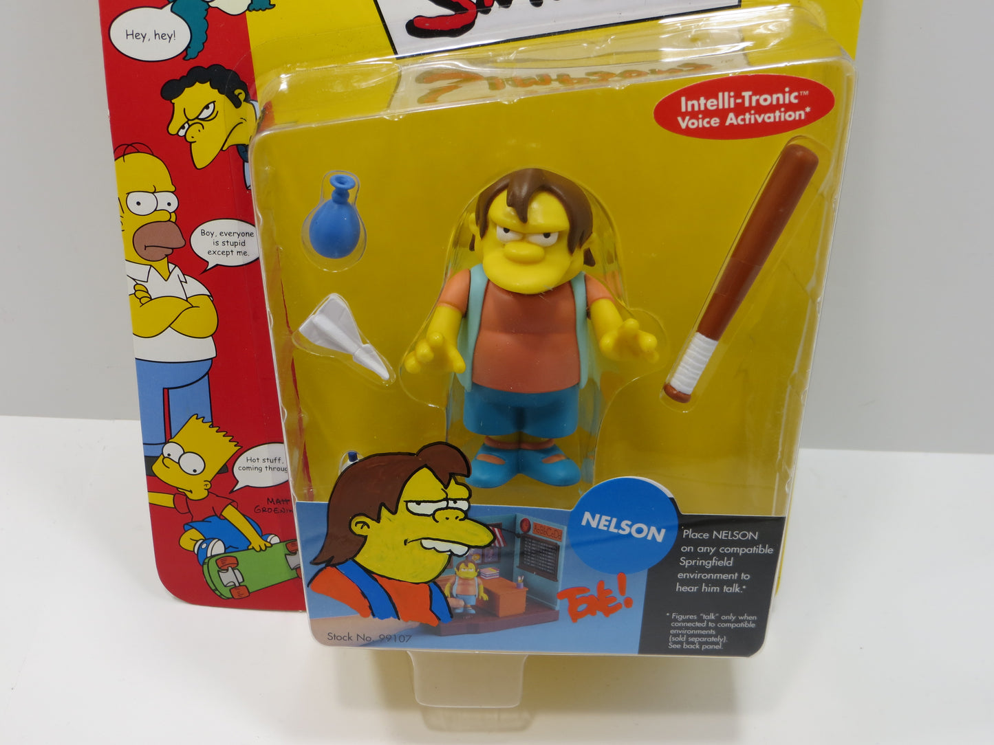 TONE RODRIGUEZ SIGNED SKETCHED Nelson SIMPSONS FIGURINE JSA