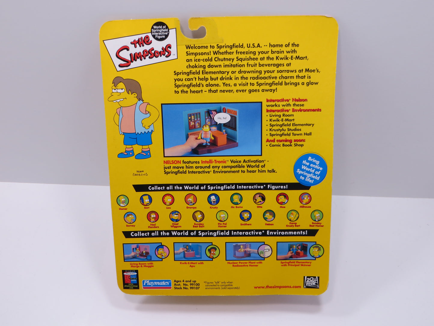 TONE RODRIGUEZ SIGNED SKETCHED Nelson SIMPSONS FIGURINE JSA