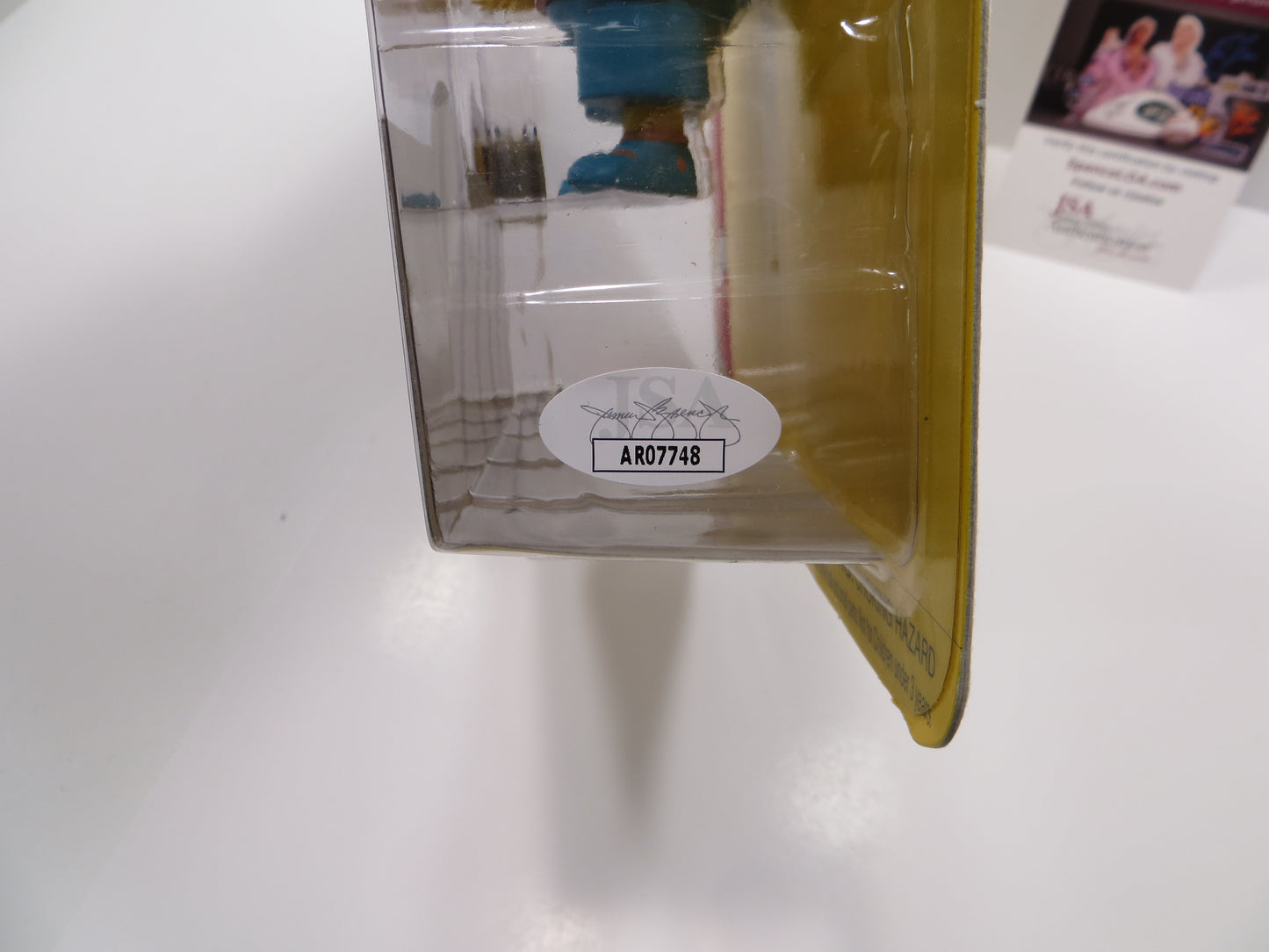 TONE RODRIGUEZ SIGNED SKETCHED Nelson SIMPSONS FIGURINE JSA