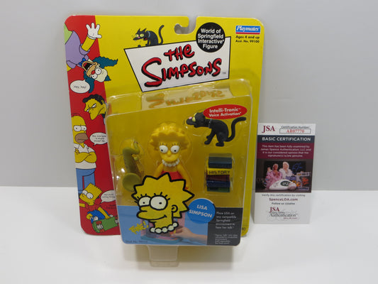 TONE RODRIGUEZ SIGNED SKETCHED Lisa Simpson SIMPSONS FIGURINE JSA