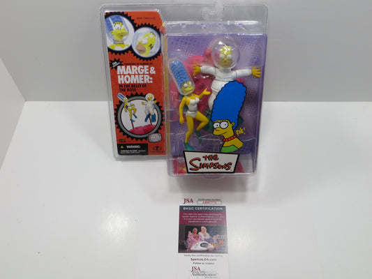 TONE RODRIGUEZ SIGNED SKETCHED Marge & Homer SIMPSONS FIGURINE JSA