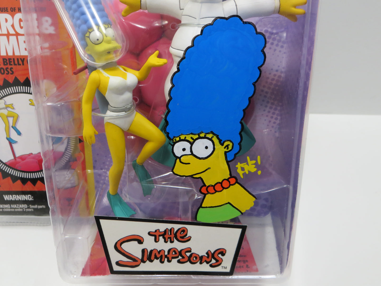 TONE RODRIGUEZ SIGNED SKETCHED Marge & Homer SIMPSONS FIGURINE JSA