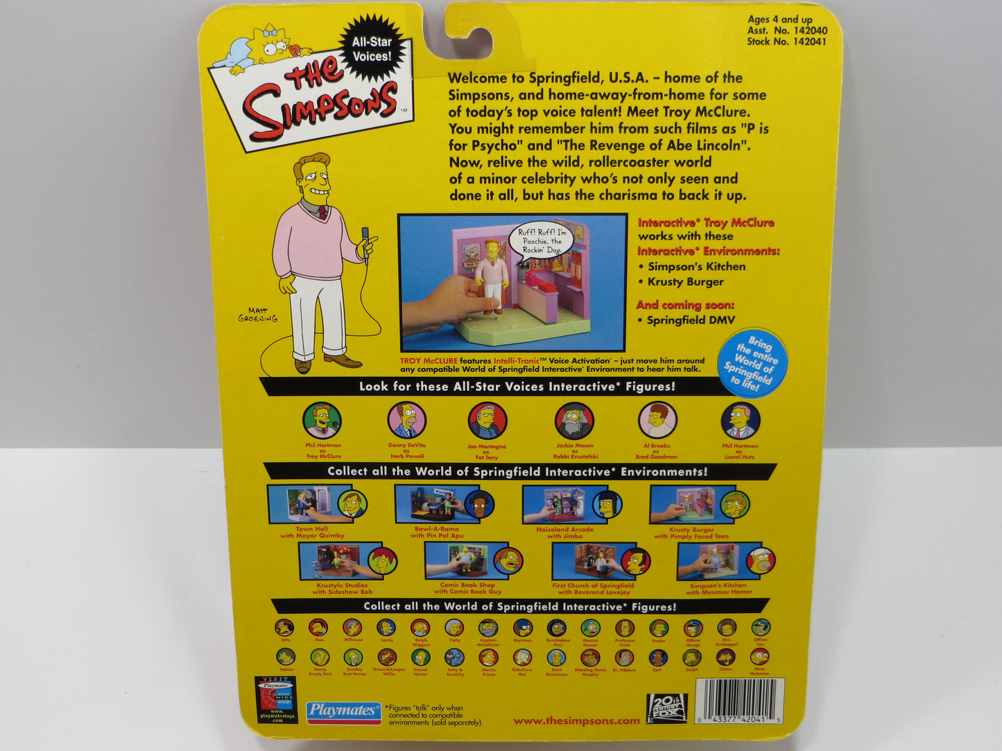 TONE RODRIGUEZ SIGNED SKETCHED Phil Hartman Troy McClure SIMPSONS FIGURINE JSA