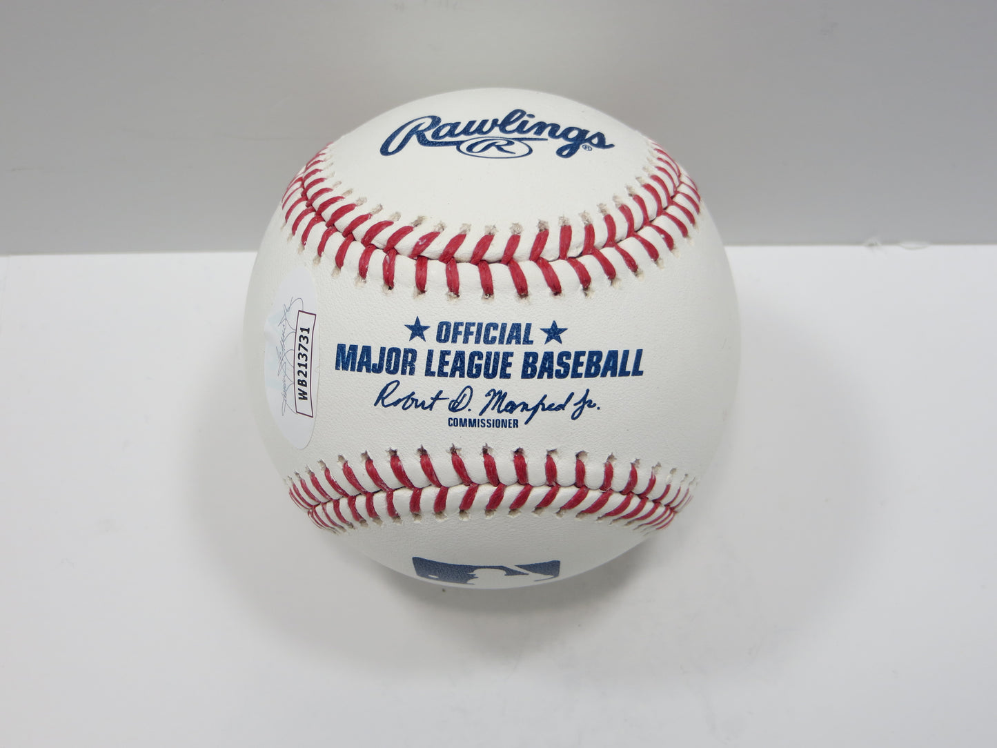 EVAN CARTER TEXAS RANGERS SIGNED Rawlings OML Baseball JSA