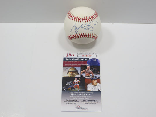 GAYLORD PERRY TEXAS RANGERS INDIANS SIGNED Rawlings OAL Baseball JSA COA