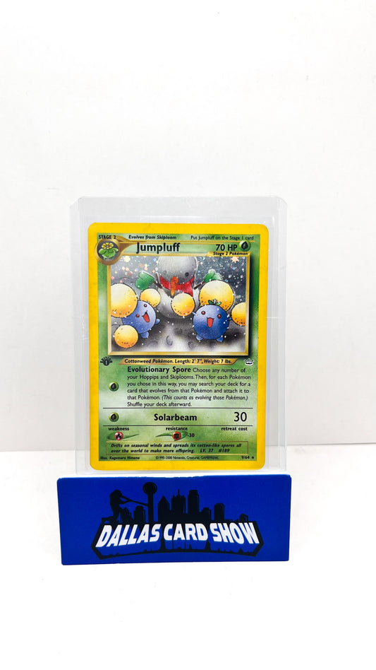 2000 Pokemon - 1st Edition Jumpluff Holo - 9/64 Neo Revelation MP