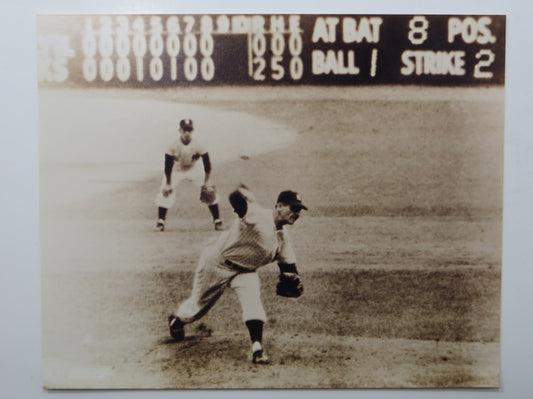 DON LARSEN Photofile NEW YORK YANKEES Perfect Game PHOTO