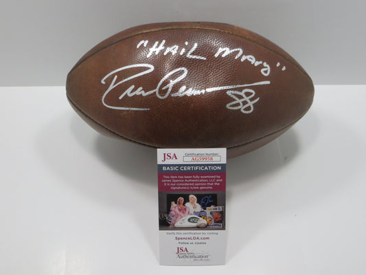 DREW PEARSON DALLAS COWBOYS SIGNED Wilson OFFICIAL NFL FOOTBALL JSA