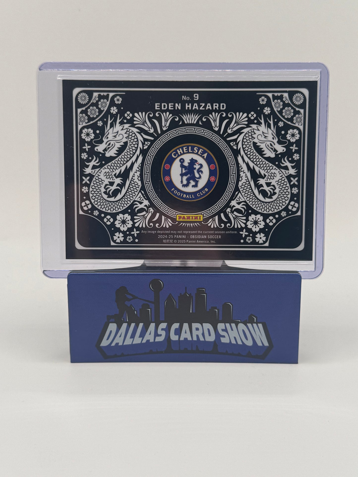 2024-25 Obsidian Soccer Eden Hazard #9 Iridescent Case Hit SP Chelsea FC