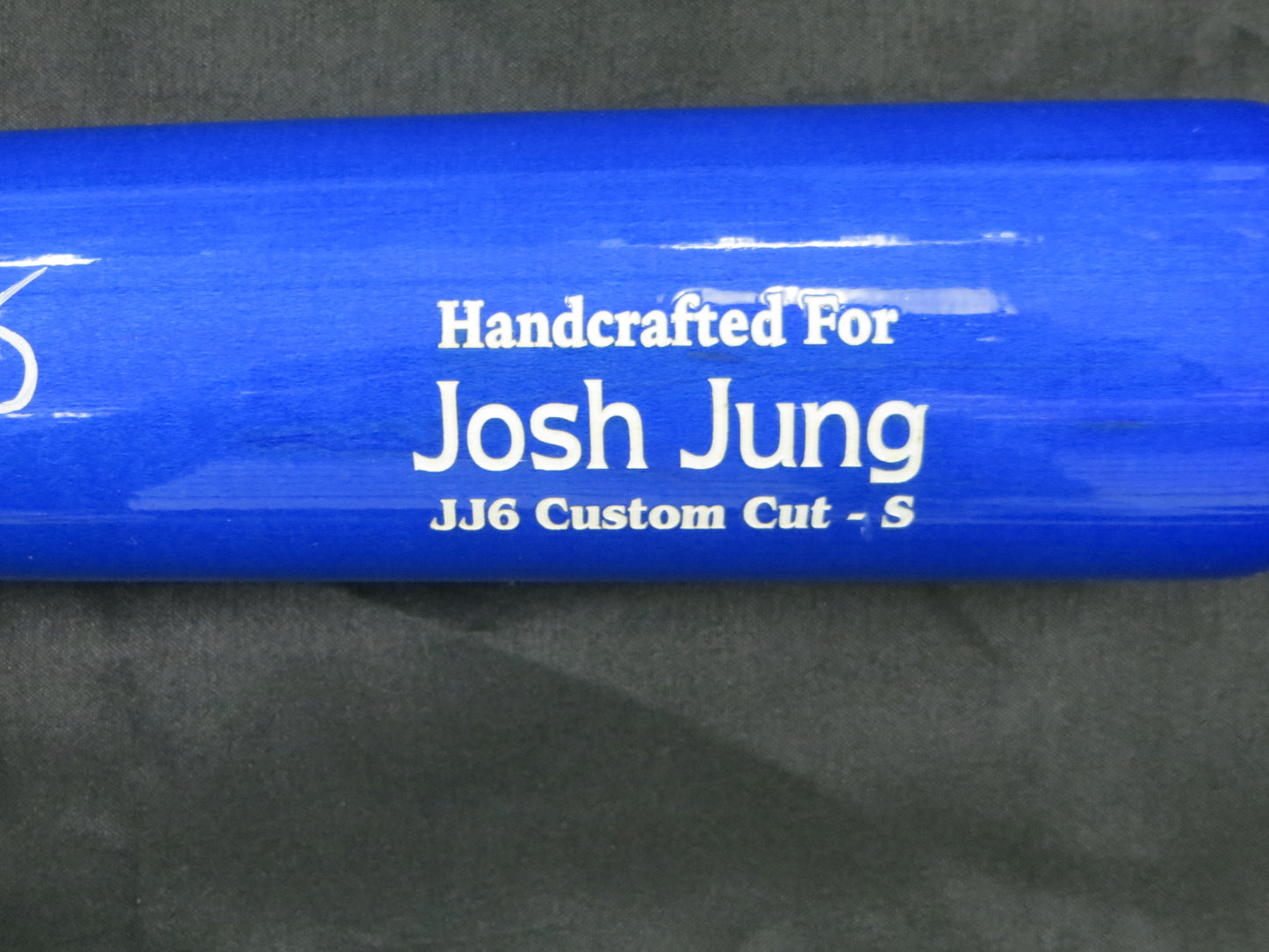 JOSH JUNG TEXAS RANGERS SIGNED Marucci PLAYER GAME MODEL BAT BAS