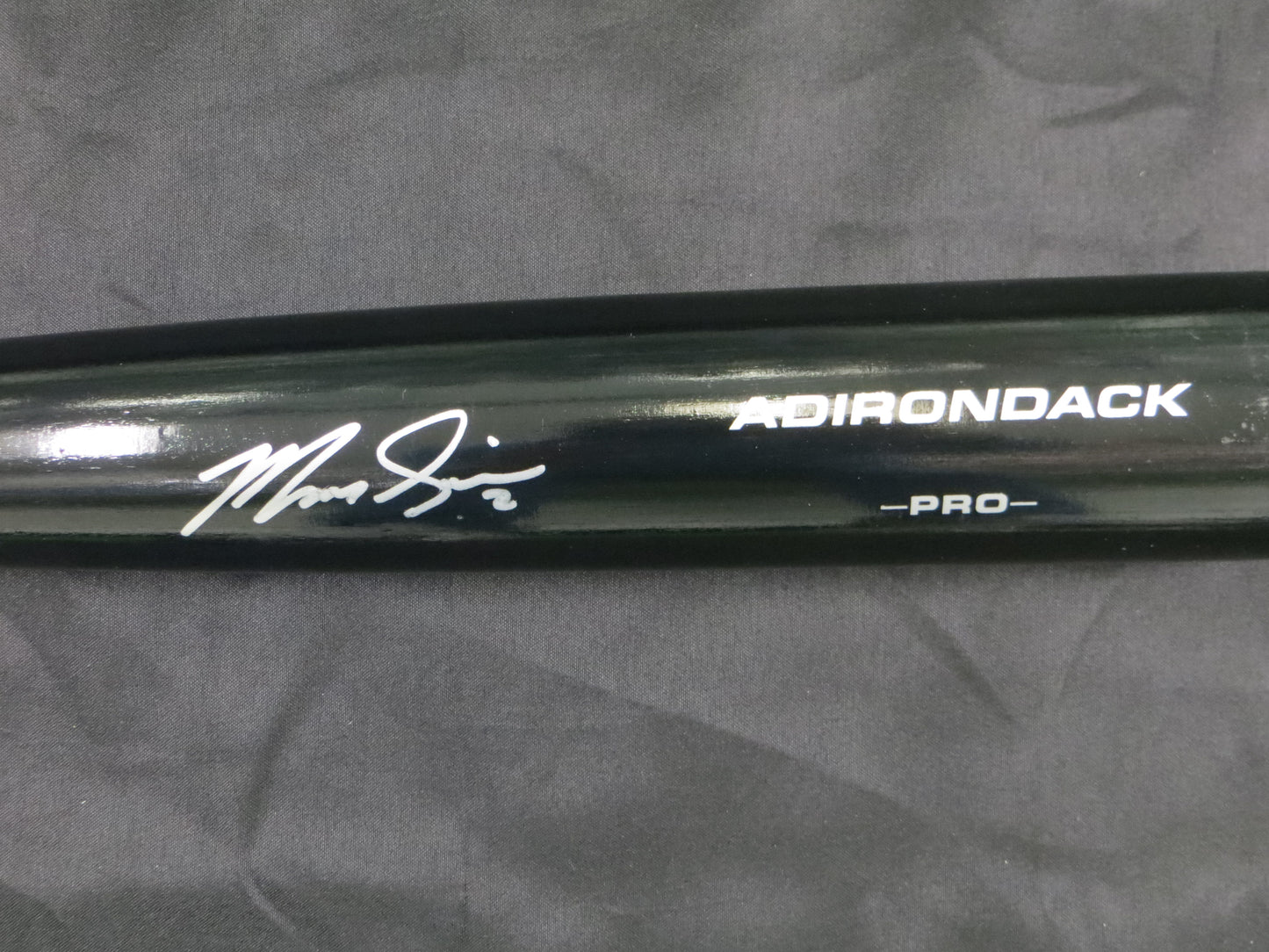 MARCUS SEMIEN TEXAS RANGERS SIGNED RAWLINGS BASEBALL BAT JSA COA