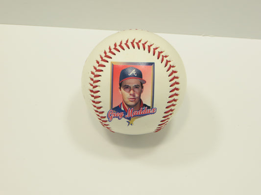 GREG MADDUX ATLANTA BRAVES WHEATIES ALL STARS FOTOBALL
