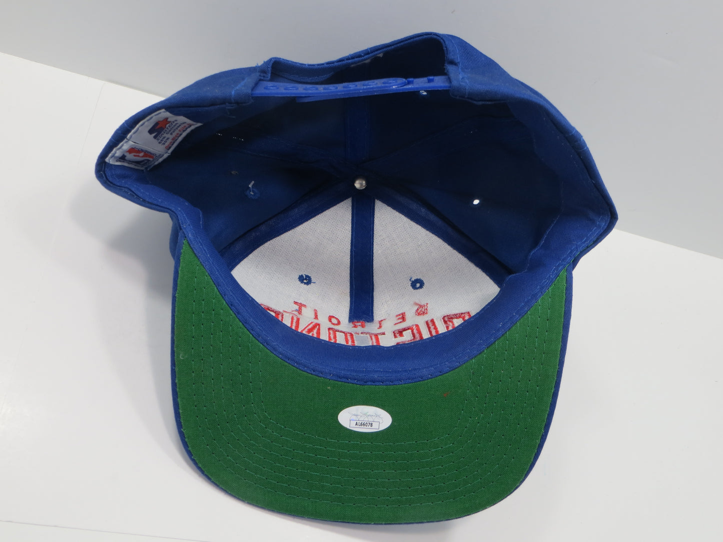 THEO RATLIFF SIGNED DETROIT PISTONS Starter HAT New w/TAGS JSA COA