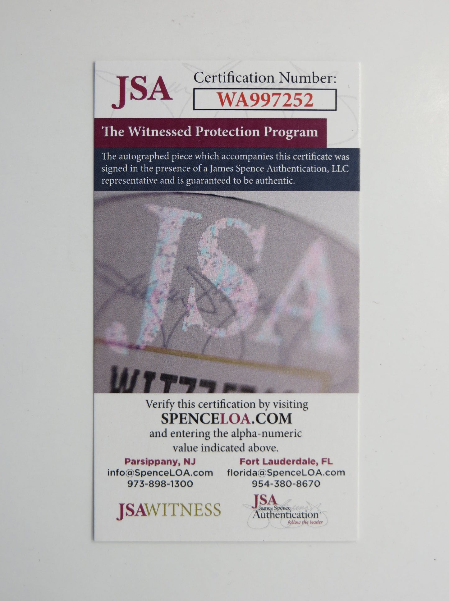 TONY DORSETT SIGNED 1977 SPORTSCASTER CARD #10-24 PHOTO PITT Cowboys JSA