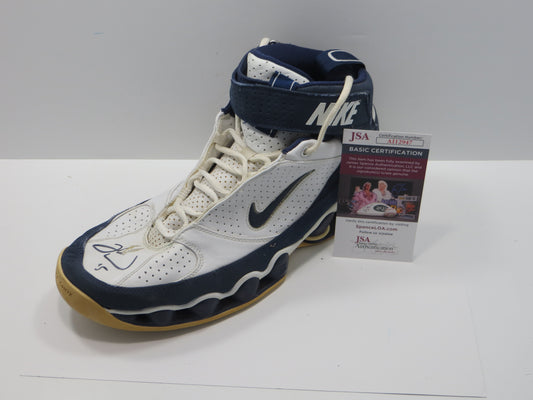 JOSH HOWARD DALLAS MAVERICKS SIGNED GAME USED NIKE Left SHOE JSA