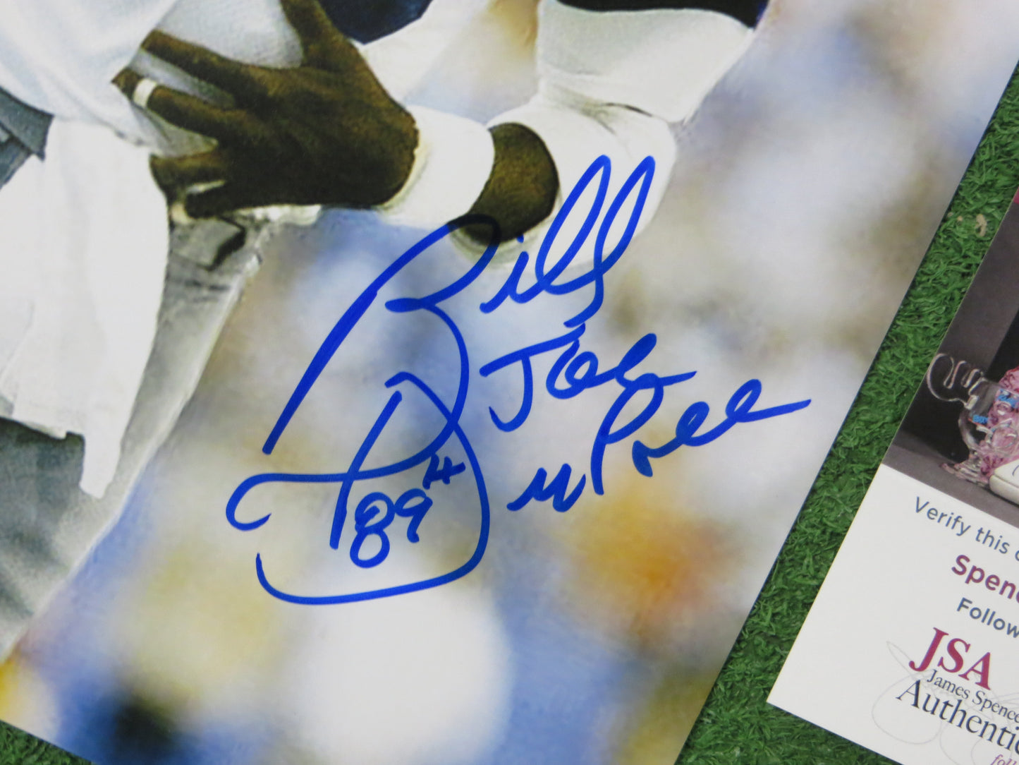 BILLY JOE DUPREE DALLAS COWBOYS SIGNED 8x10 PHOTO JSA COA PROOF