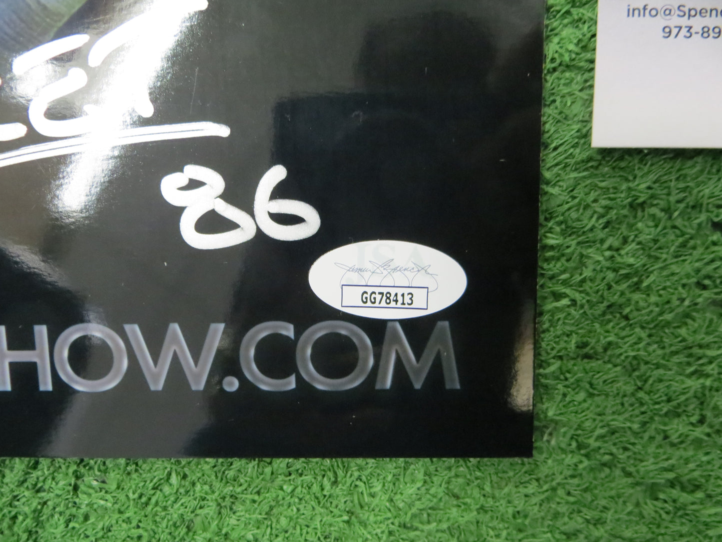 RAGHIB ROCKET ISMAIL SIGNED RAIDERS 8x10 Photo JSA