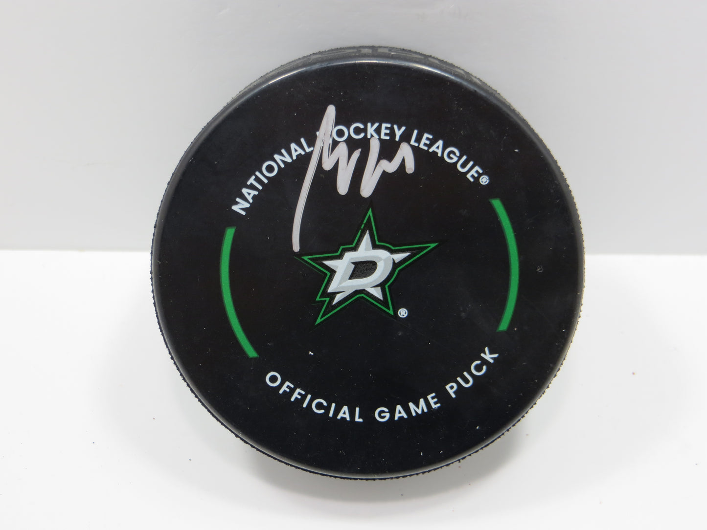 MIRO HEISKANEN SIGNED DALLAS STARS NHL OFFICIAL GAME HOCKEY PUCK BAS