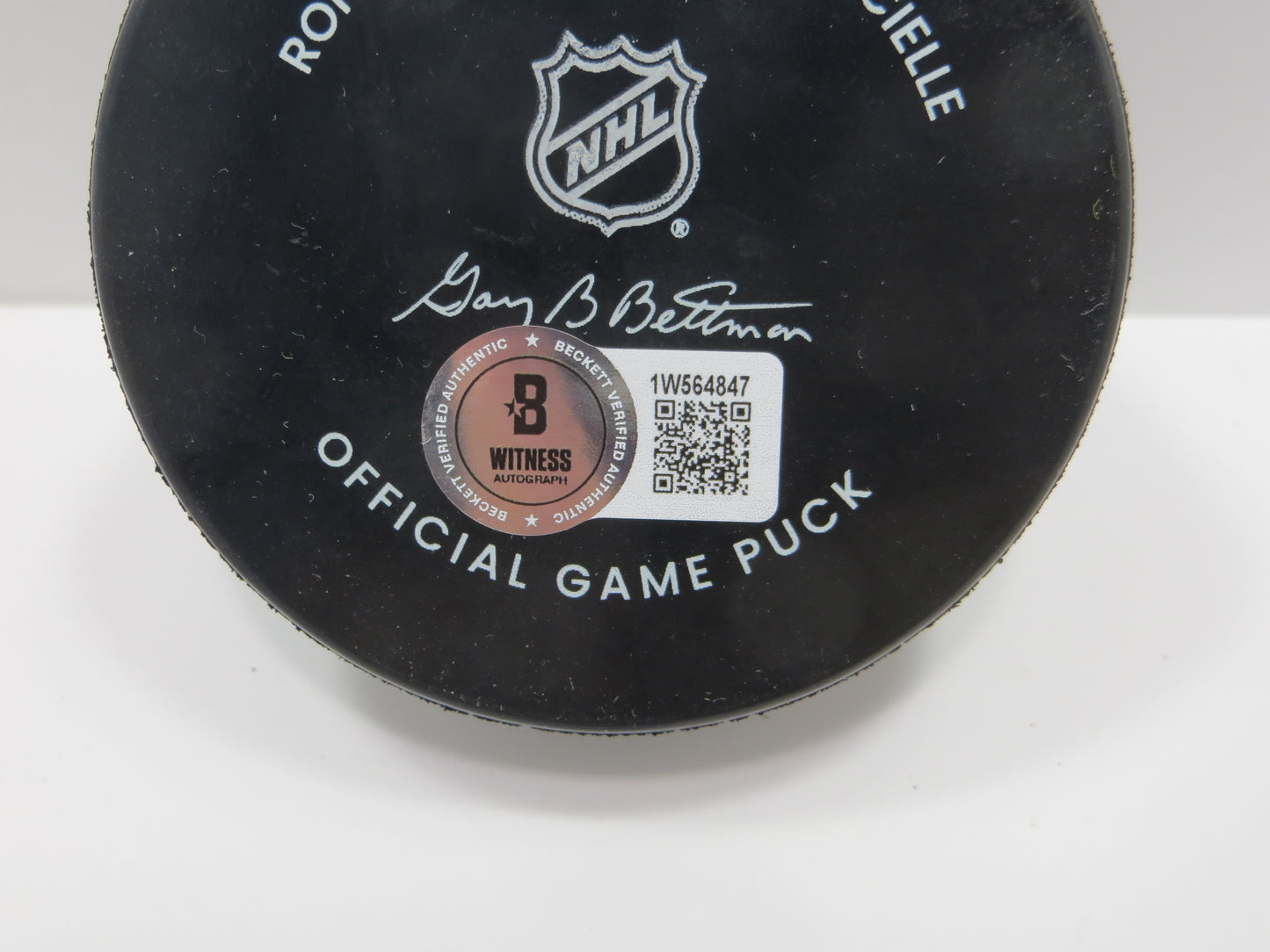MIRO HEISKANEN SIGNED DALLAS STARS NHL OFFICIAL GAME HOCKEY PUCK BAS