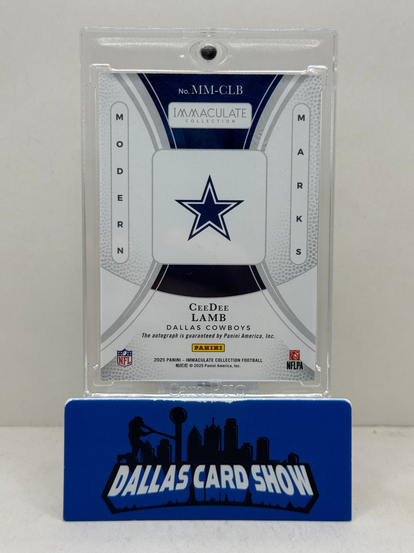 2025 Panini Immaculate #MM-CLB Ceedee Lamb Modern Marks Autograph /99