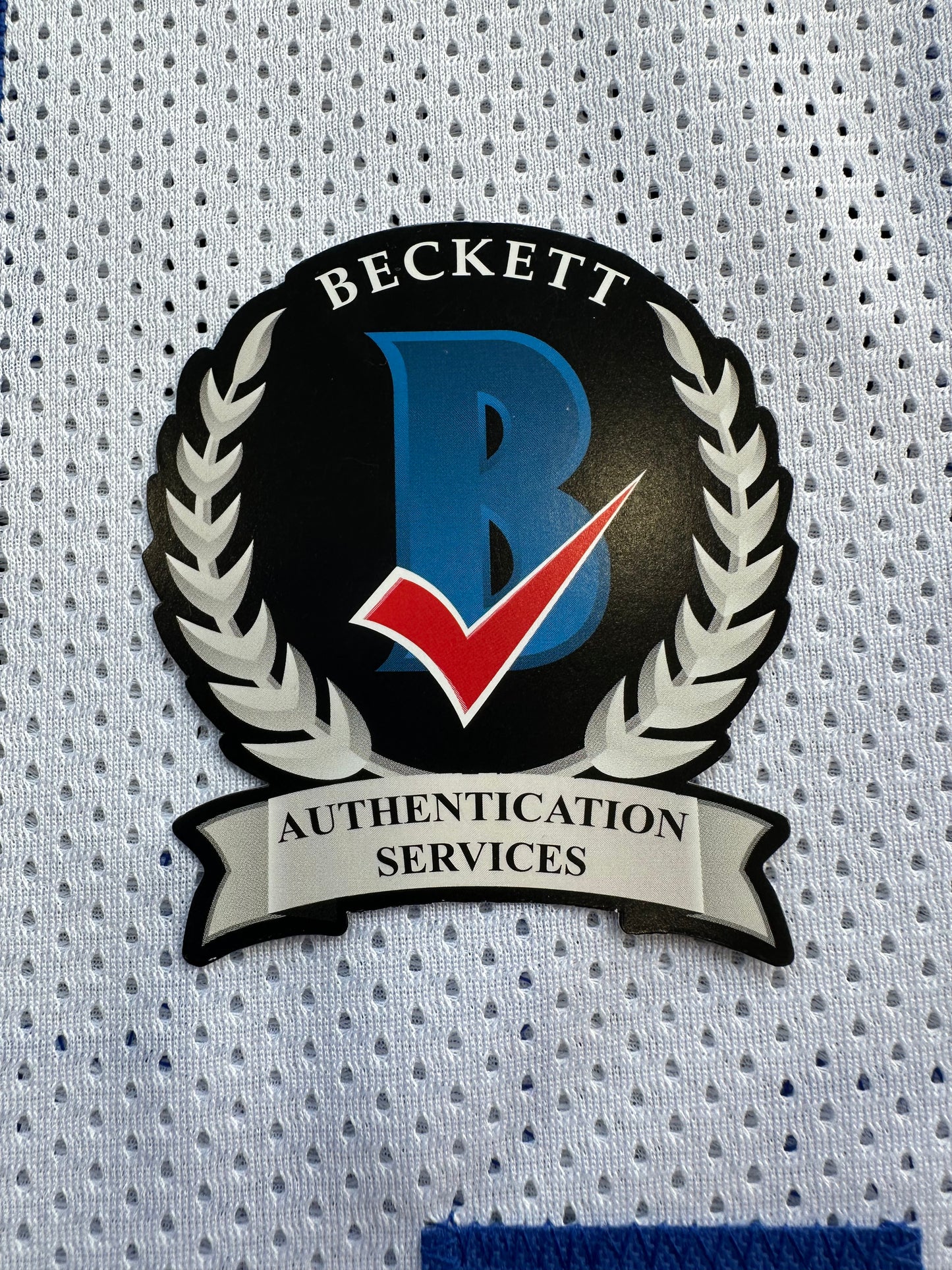 DEMARVION OVERSHOWN SIGNED WHITE JERSEY Dallas Cowboys BAS