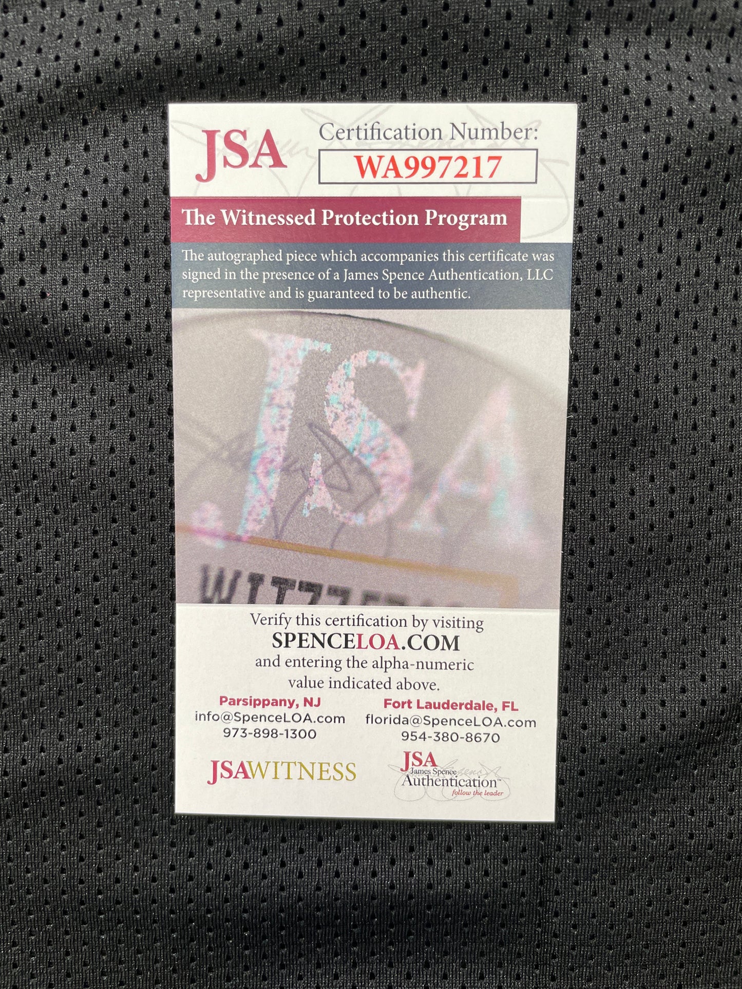 JOHNNY MANZIEL BLACK TEXAS A&M SIGNED JERSEY w/12HT JSA