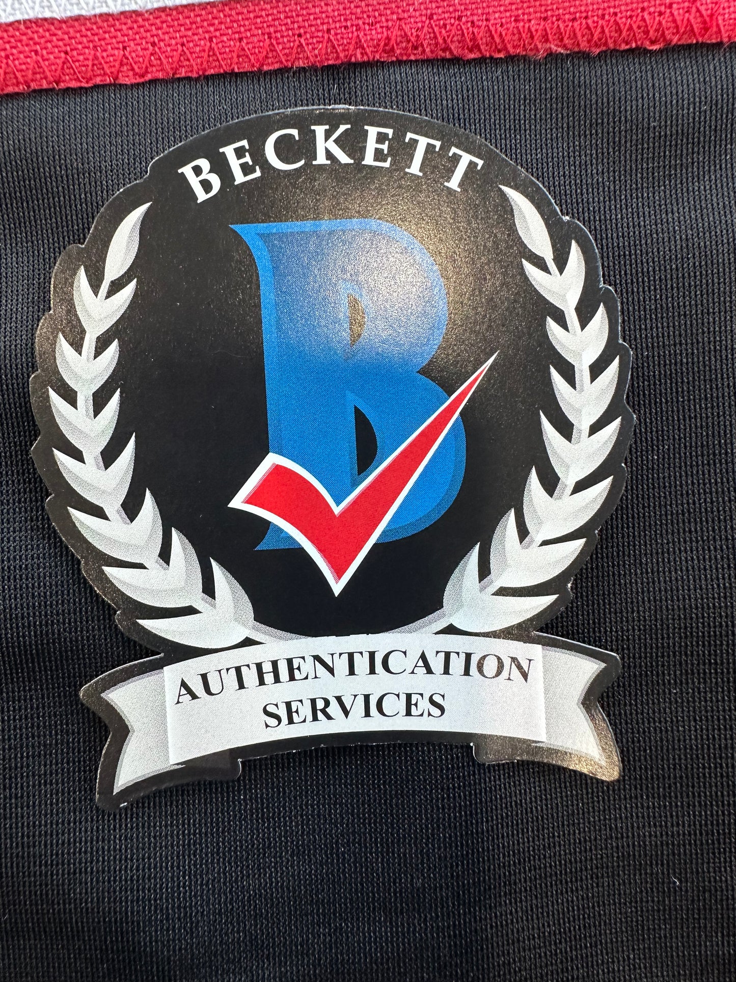 JACE JUNG SIGNED BLACK TEXAS TECH JERSEY BAS