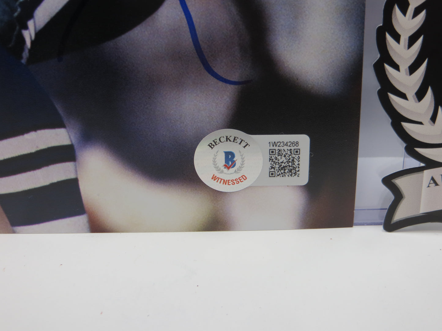 KENNY KENNETH GANT DALLAS COWBOYS SIGNED 8x10 PHOTO w/INSCs BAS COA