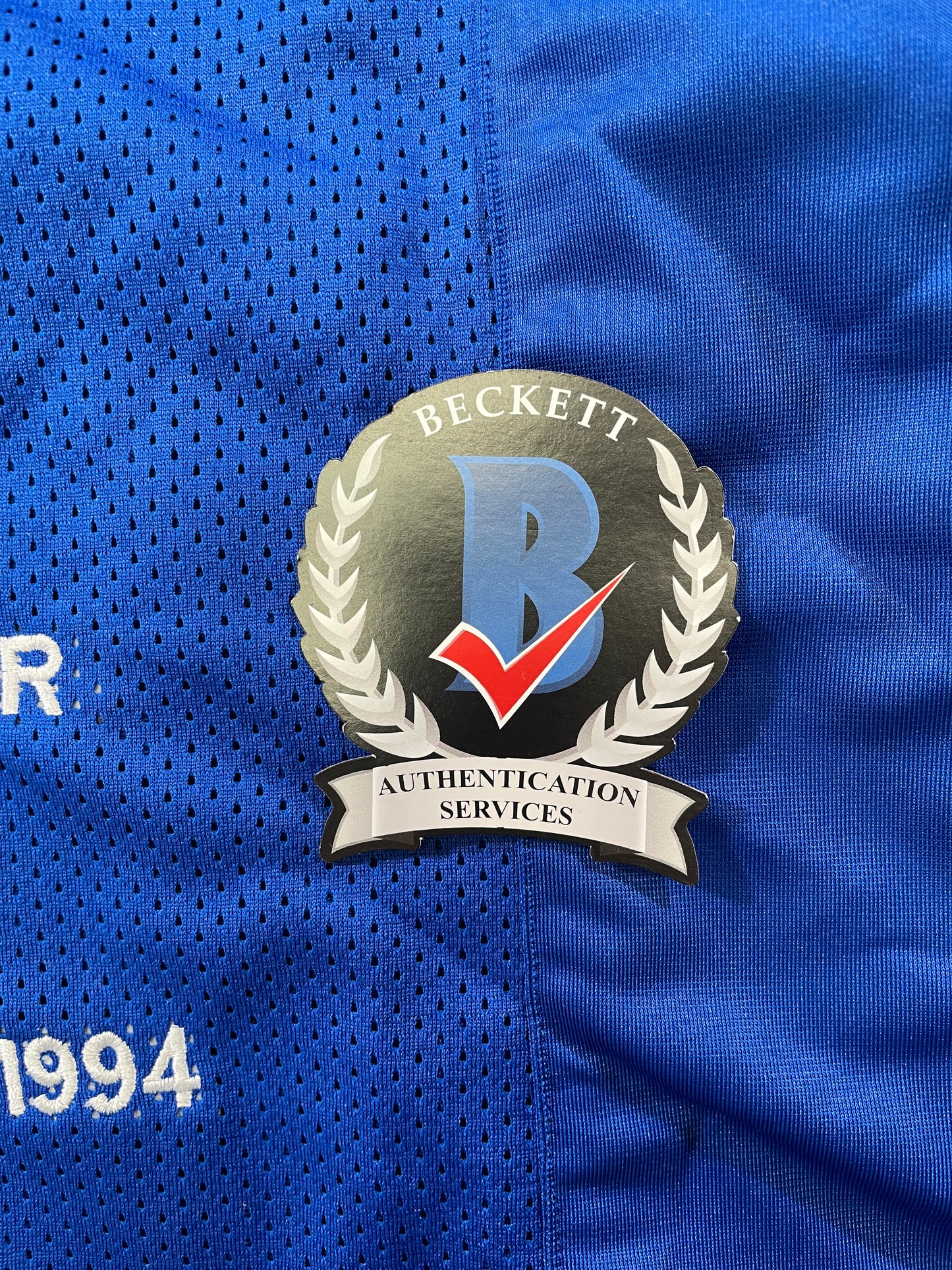 TONY DORSETT PITT PANTHERS SIGNED STAT JERSEY Dallas Cowboys BAS COA