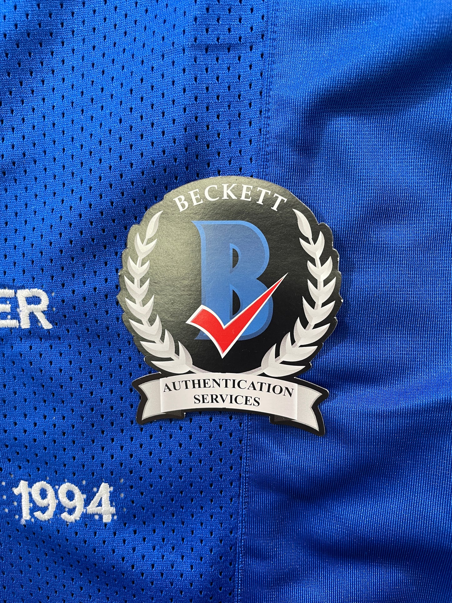 TONY DORSETT PITT PANTHERS SIGNED STAT JERSEY Dallas Cowboys BAS COA