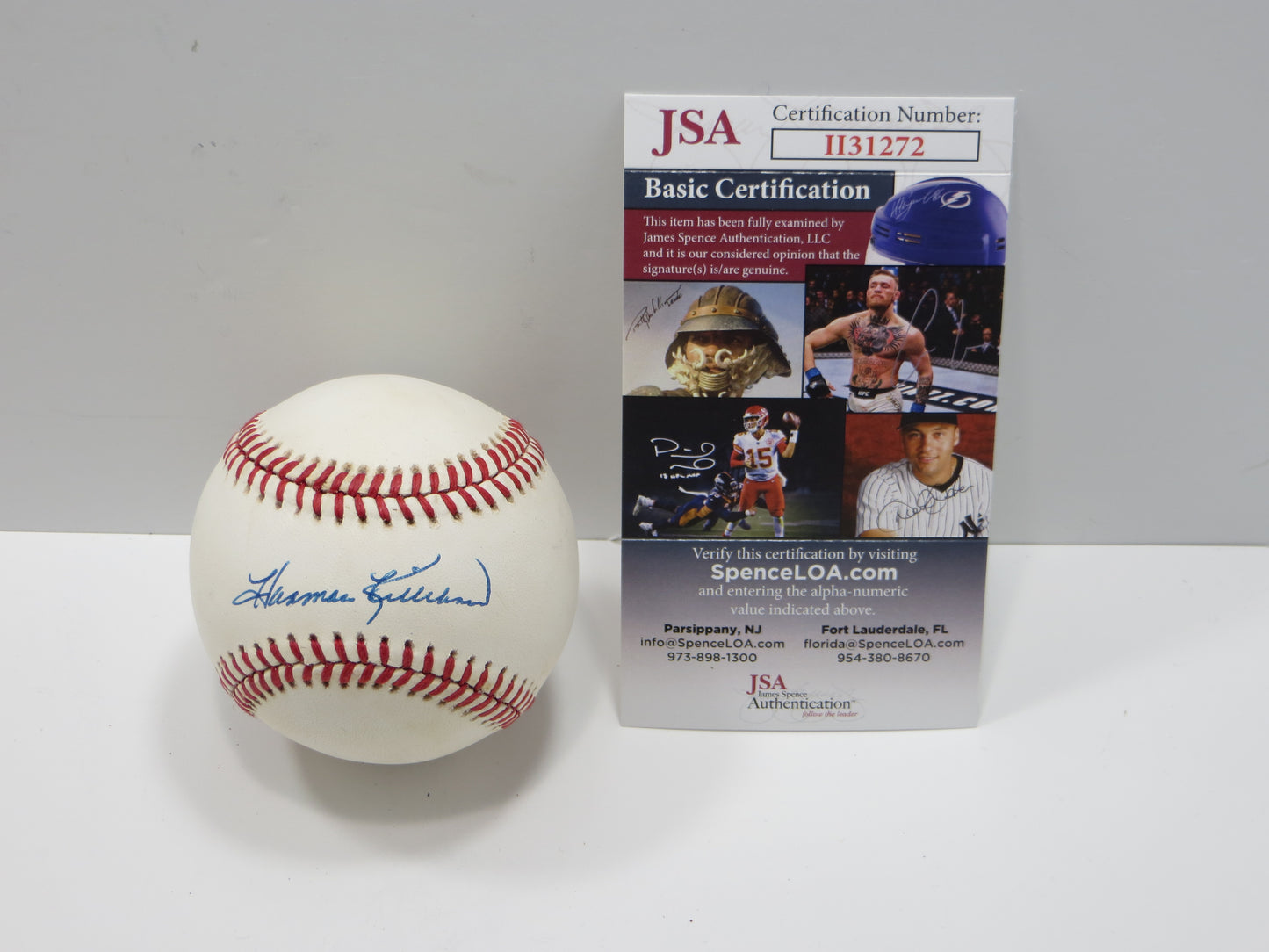 HARMON KILLEBREW SIGNED Rawlings OAL BASEBALL MINNESOTA TWINS JSA COA