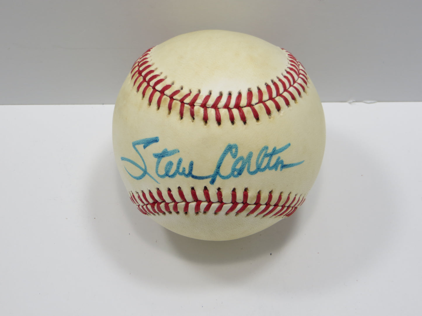 STEVE CARLTON SIGNED Rawlings ONL BASEBALL PHILLIES CARDINALS JSA COA