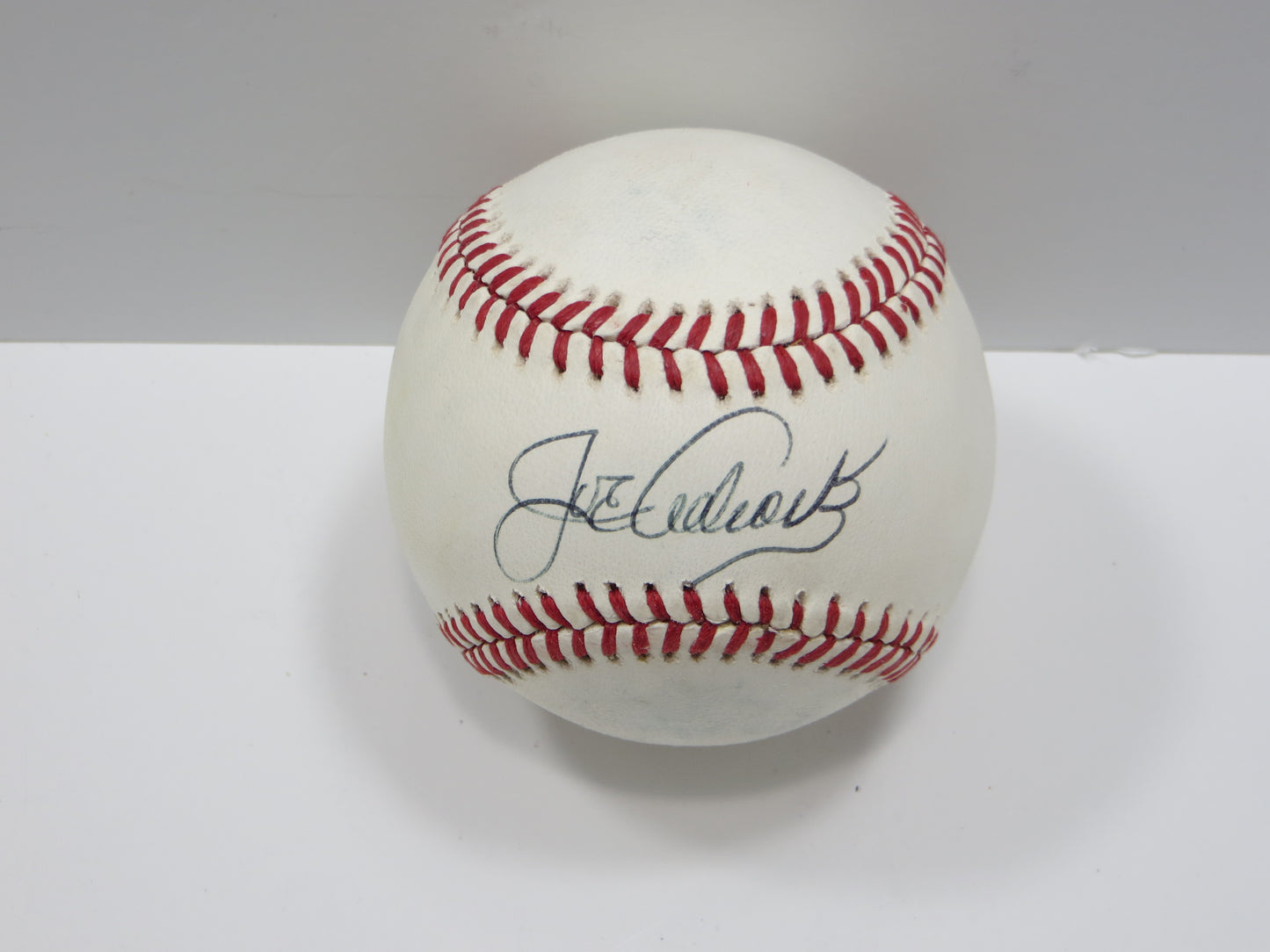 JOE ADCOCK SIGNED Rawlings ONL BASEBALL MILWAUKEE BRAVES JSA COA