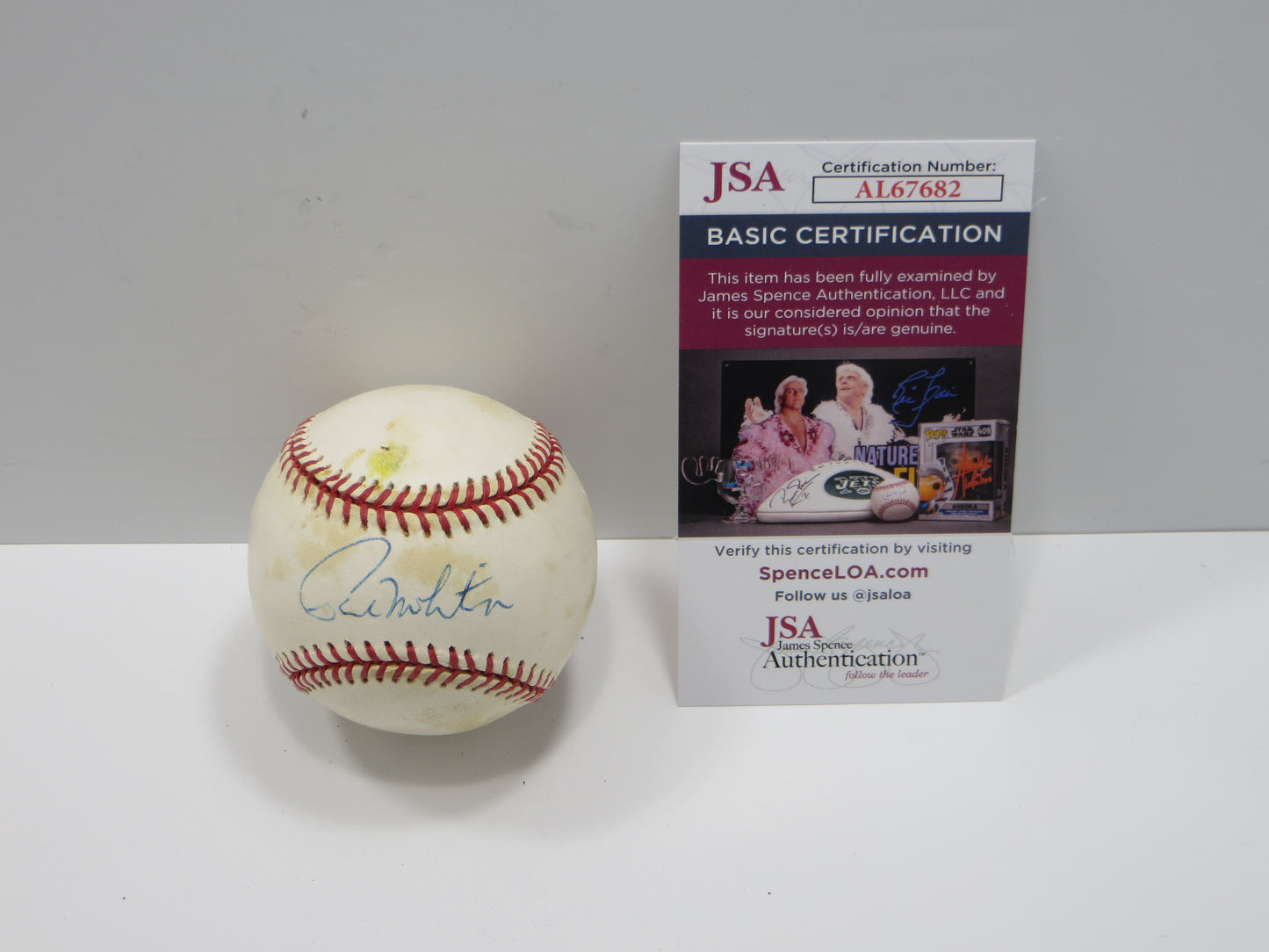 PAUL MOLITOR SIGNED Rawlings OAL Baseball MILWAUKEE BREWERS JSA COA