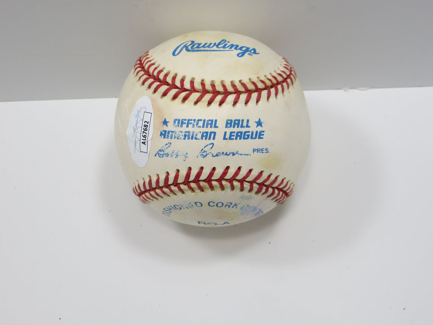 PAUL MOLITOR SIGNED Rawlings OAL Baseball MILWAUKEE BREWERS JSA COA