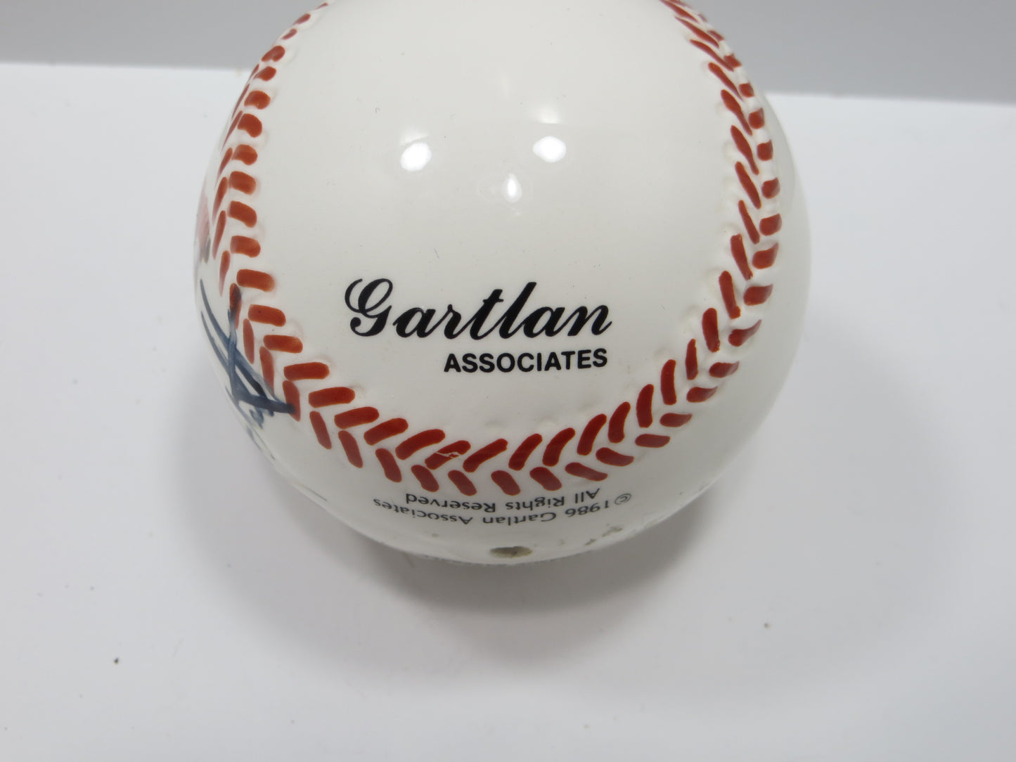 GEORGE BRETT SIGNED Official Ceramic Baseball Gartlan John Martin KC Royals JSA