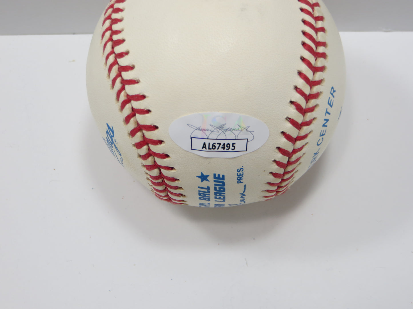 ROBIN YOUNT SIGNED RAWLINGS OAL BASEBALL MILWAUKEE BREWERS JSA COA