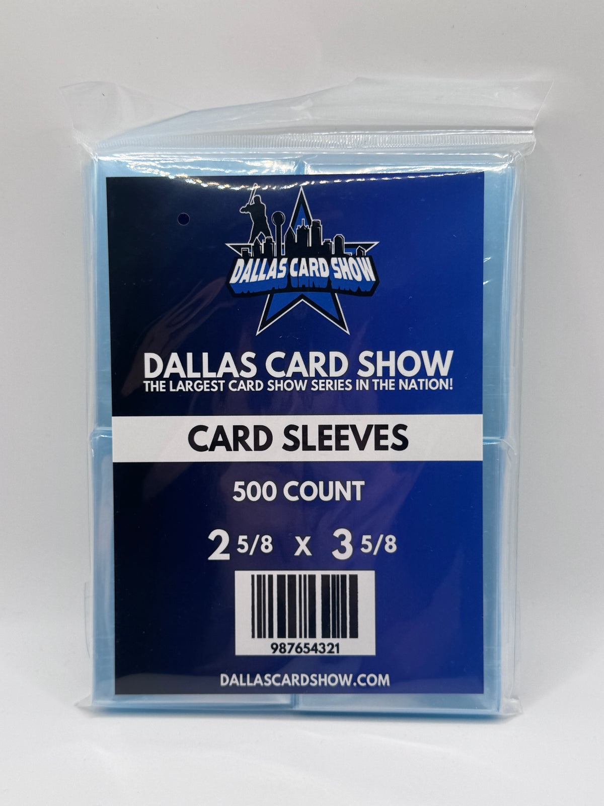 Dallas Card Show 500 Count Penny Sleeves