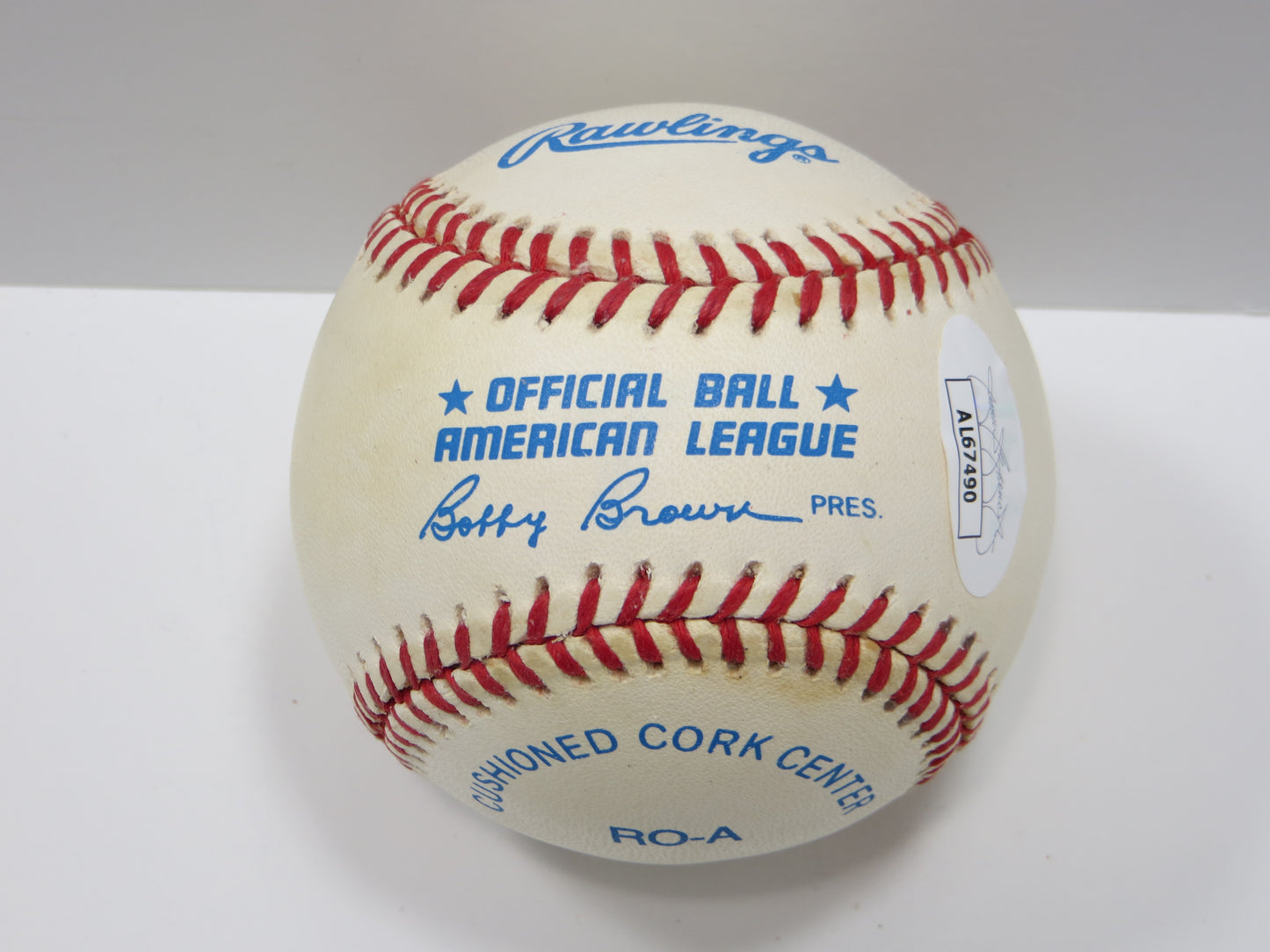 ROD CAREW SIGNED RAWLINGS OAL BASEBALL MINNESOTA TWINS ANGELS JSA COA