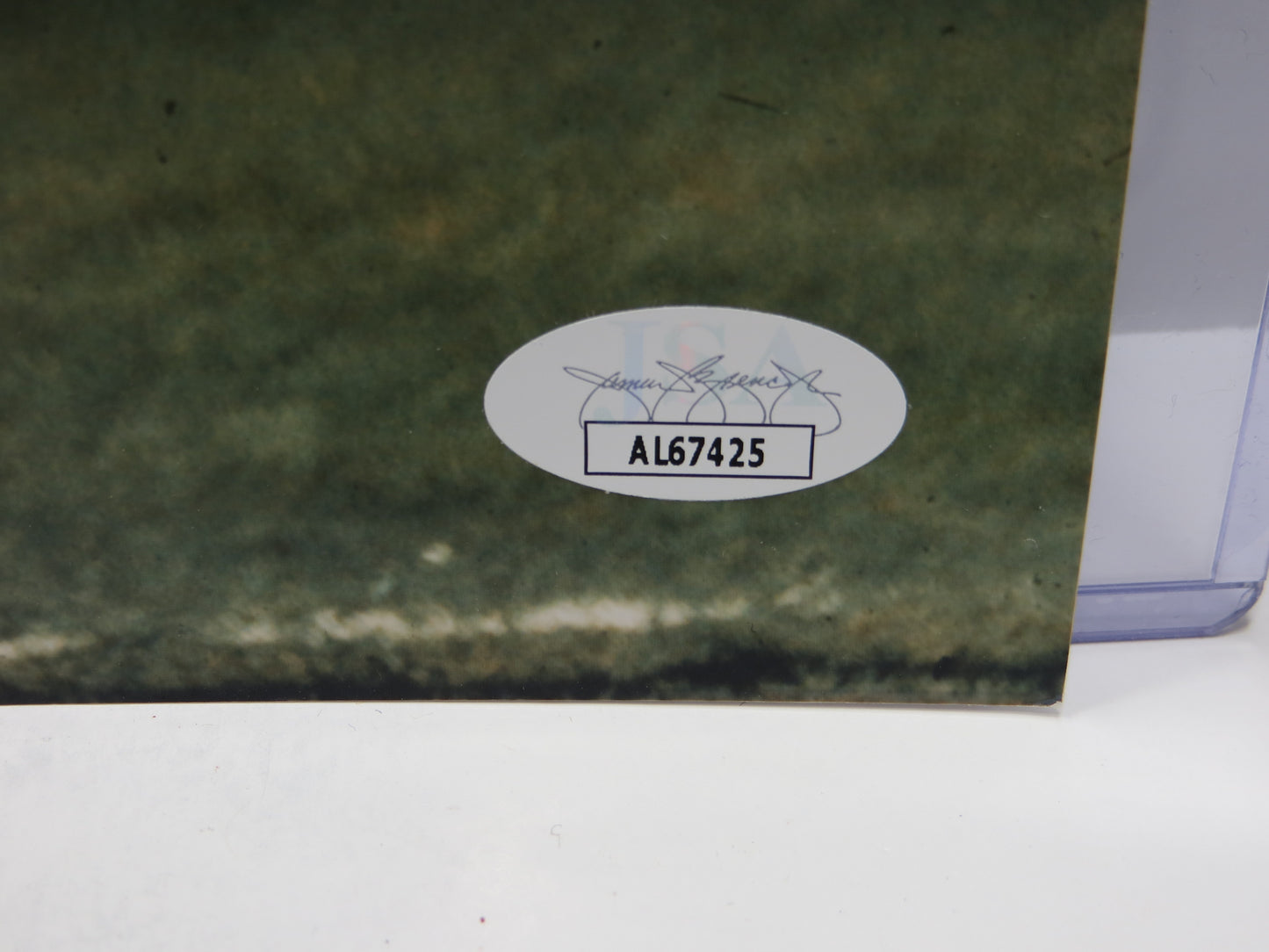 BILL BRADLEY PHILADELPHIA EAGLES SIGNED 8x10 PHOTO Longhorns JSA COA