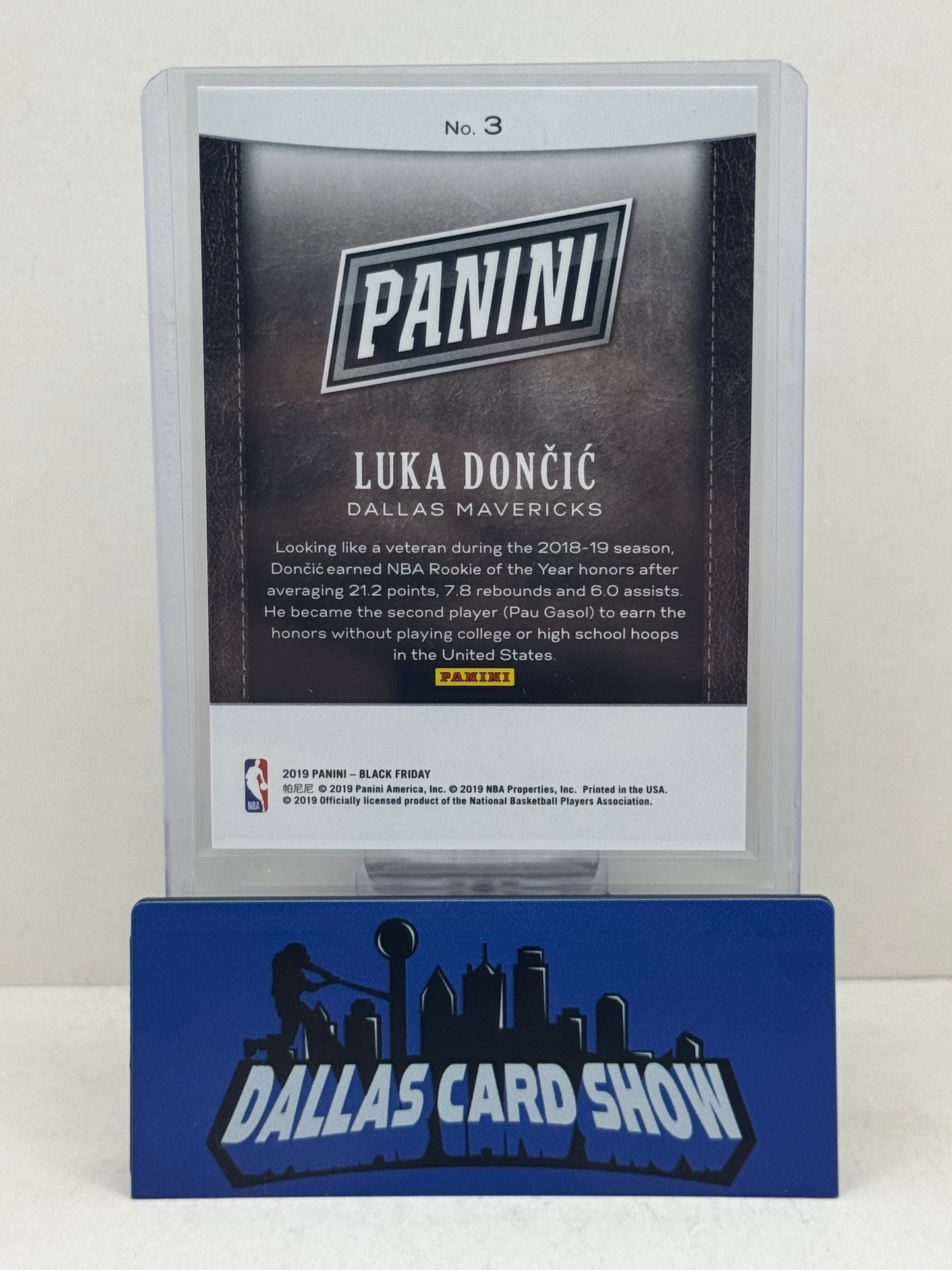 2019 Panini Black Friday #3 Luka Doncic /99