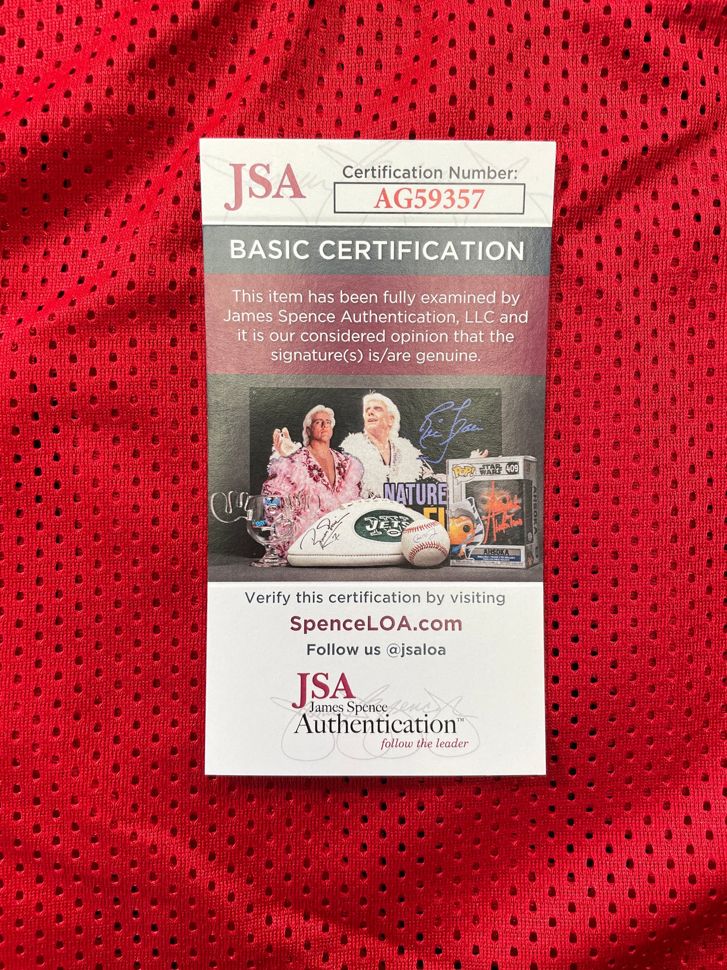 TONY HILL STANFORD CARDINAL SIGNED JERSEY Cowboys w/2x1stTeamAllPac8 JSA