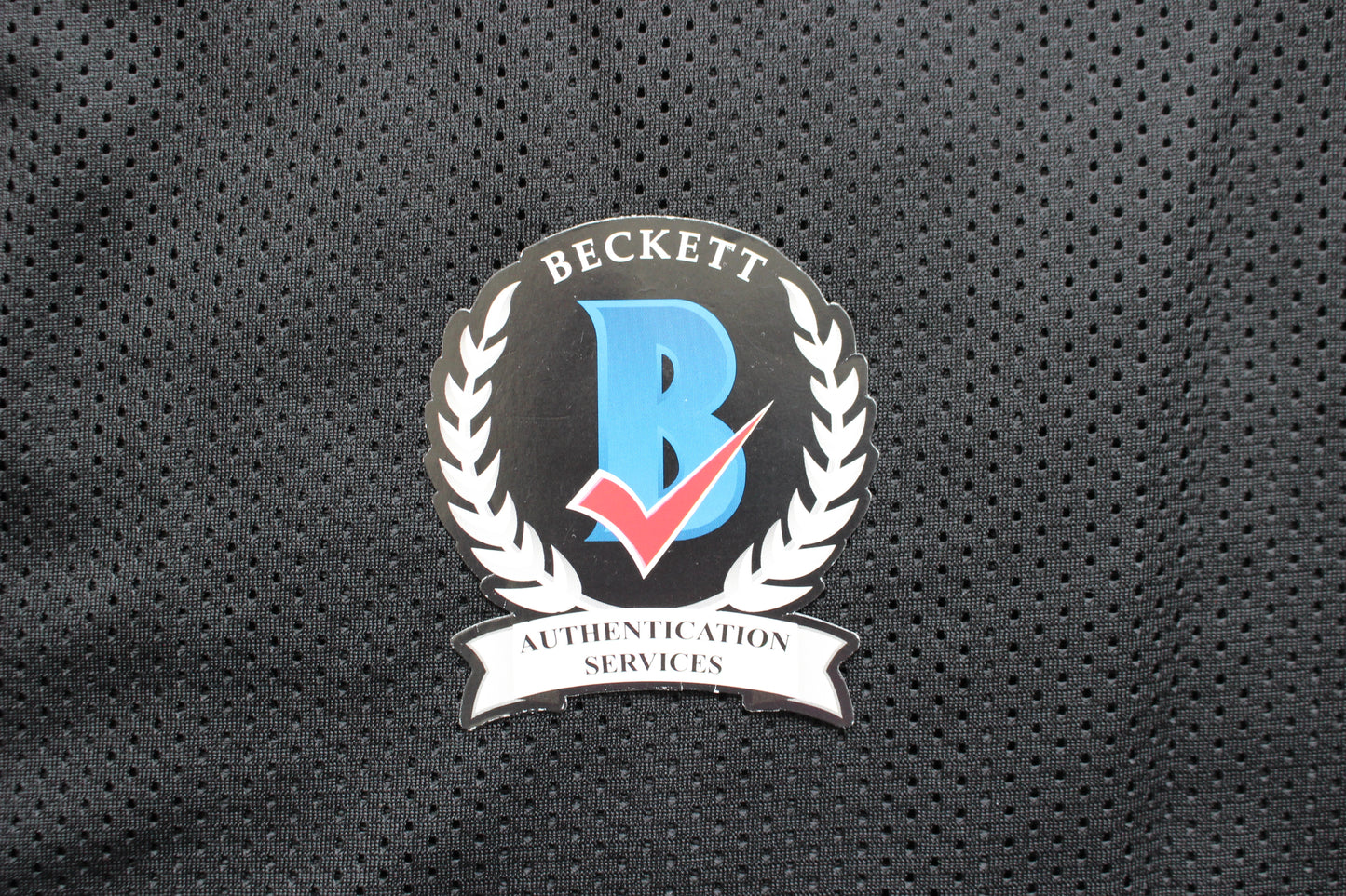 ROCKET ISMAIL RAIDERS SIGNED BLACK JERSEY w/JUST WIN BABY BAS COA