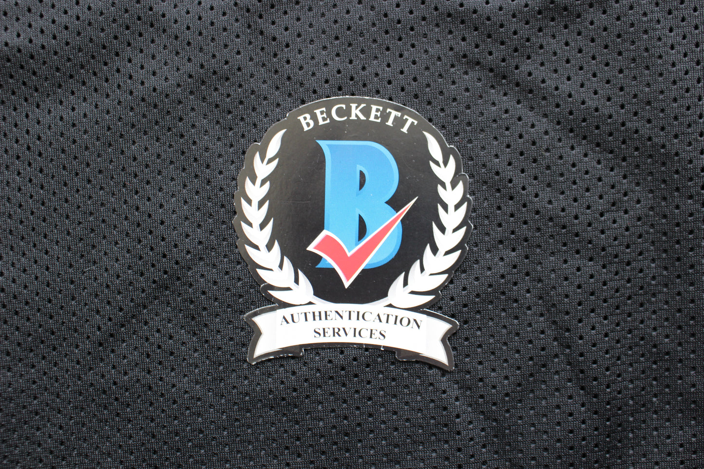 ROCKET ISMAIL RAIDERS SIGNED BLACK JERSEY w/JUST WIN BABY BAS COA